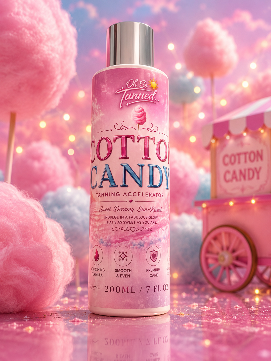 Cotton Candy Tanning Accelerator