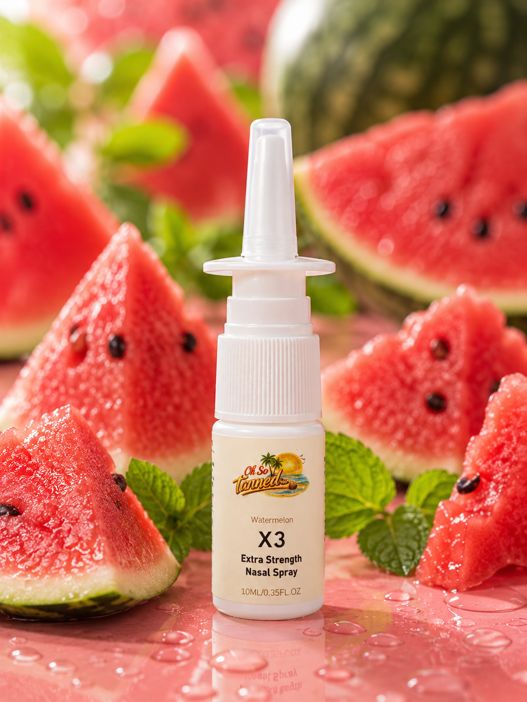 10ml Watermelon Triple Strength Tanning Spray