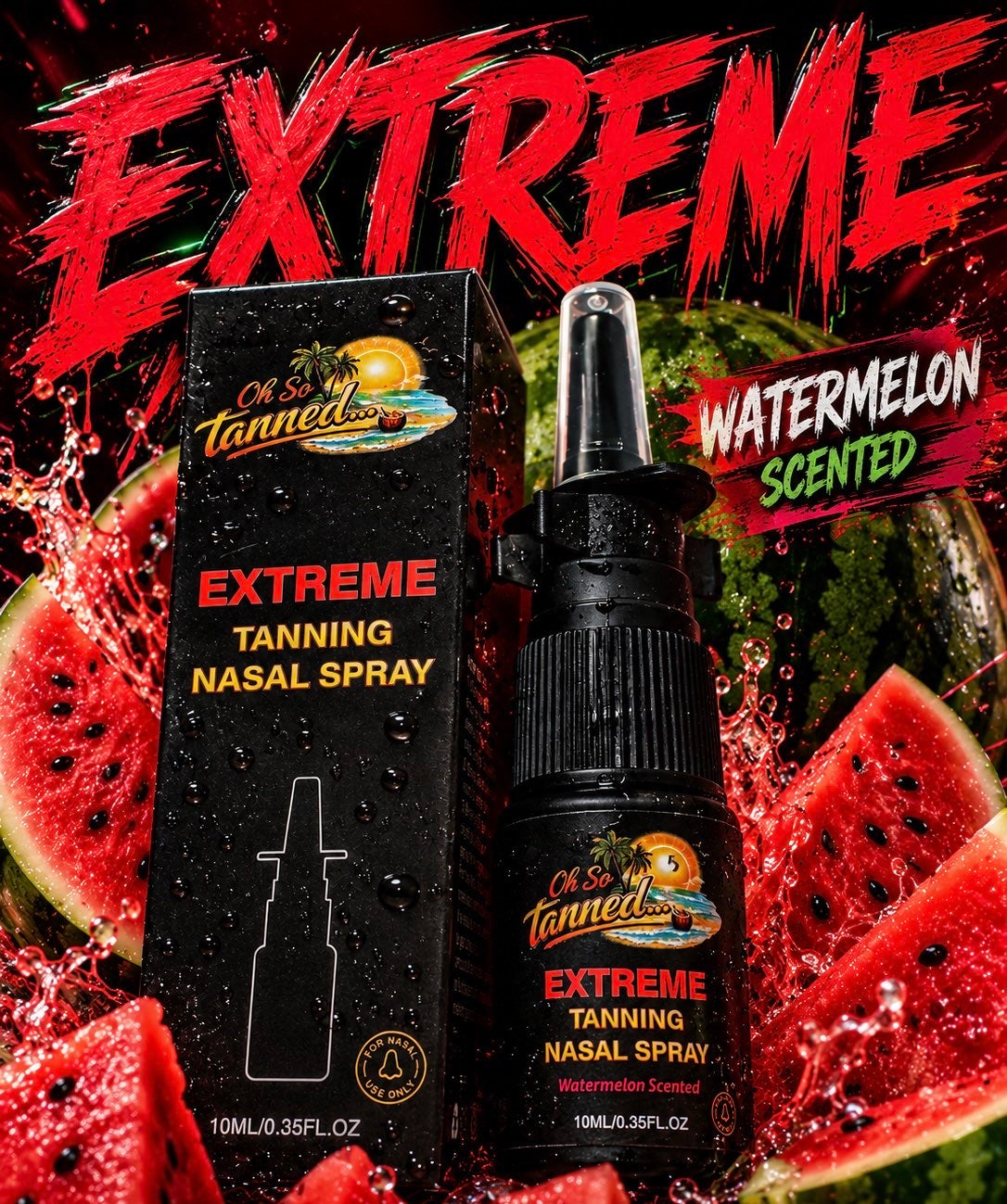 10ml Watermelon Extreme Nasal Tanning Spray